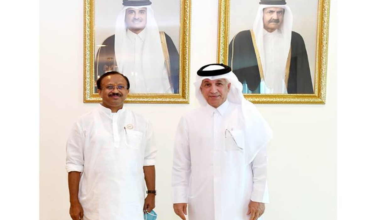 Minister of State for Foreign Affairs Meets Indian Official